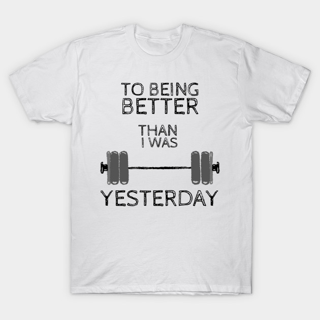 Weightlifting Fitness Gym design, To being better than i was yesterday by Mohammed ALRawi